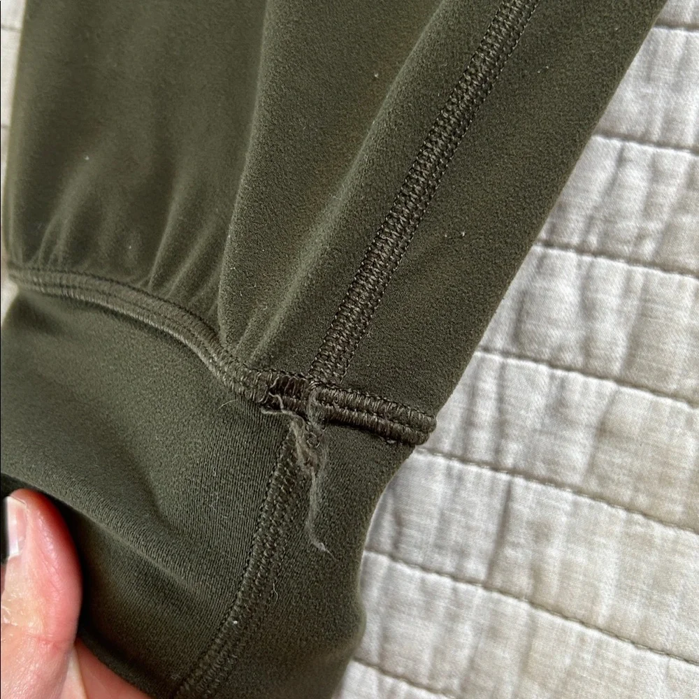Lululemon Aline army green high rise legging joggers full length 8​ - Picture 9 of 16